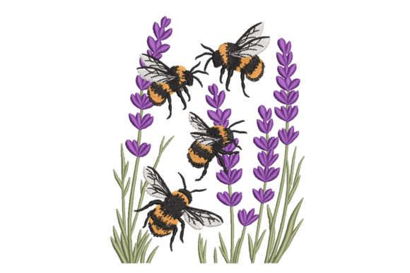 Bees in Lavender – Garden: A Designer's Review