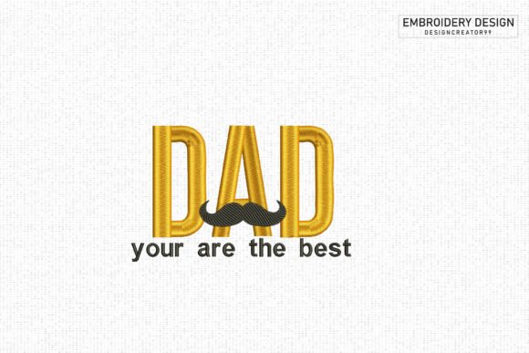 Dad Love You Embroidery Design Review