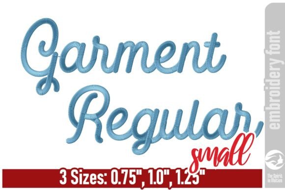Garment Monoline Embroidery Font - S Review