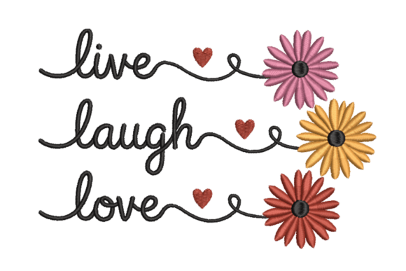 Live Laugh Love Daisy Review for Boutique Apparel