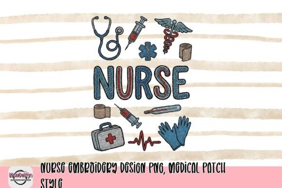 Nurse Embroidery Design PNG: Real Project Review