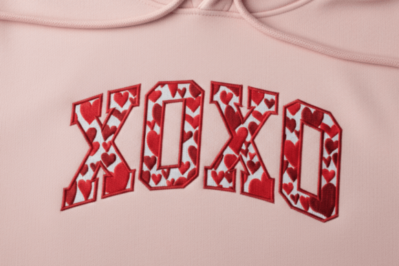 XOXO Valentine's Day Embroidery Design Review